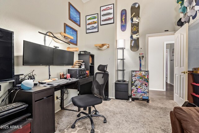 5428 W Wethersfield Dr, Glendale, AZ 85304 - office featuring baseboards and carpet floors