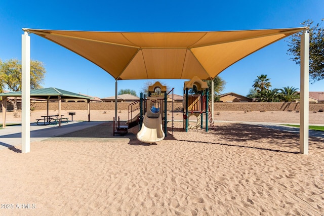 view of community playground
