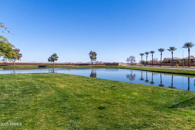 property view of water