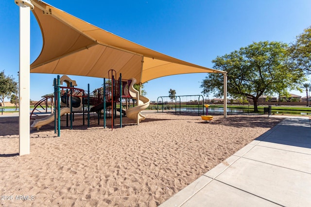 view of communal playground