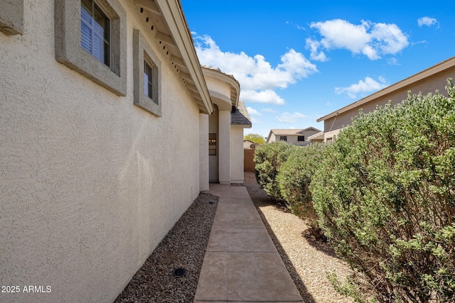 2615 W Silver Streak Way, San Tan Valley, AZ 85144 - view of side of home with stucco siding