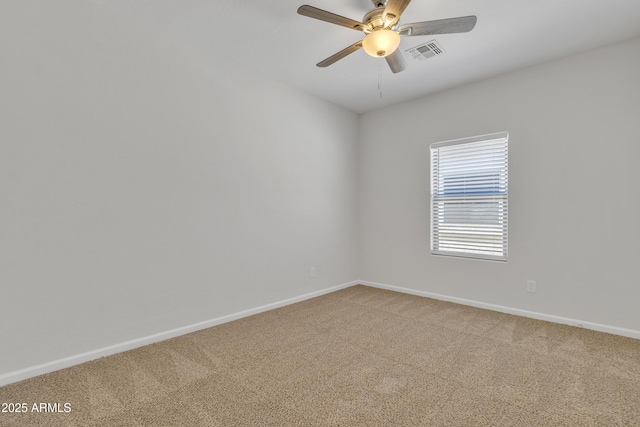9261 W Sheridan St, Phoenix, AZ 85037 - carpeted empty room featuring baseboards and a ceiling fan