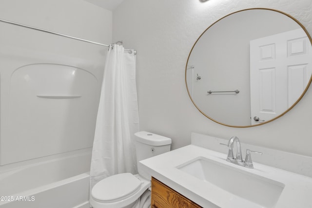 9261 W Sheridan St, Phoenix, AZ 85037 - full bath with vanity and shower / bath combination with curtain