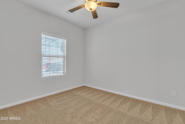 9261 W Sheridan St, Phoenix, AZ 85037 - carpeted empty room with baseboards and ceiling fan