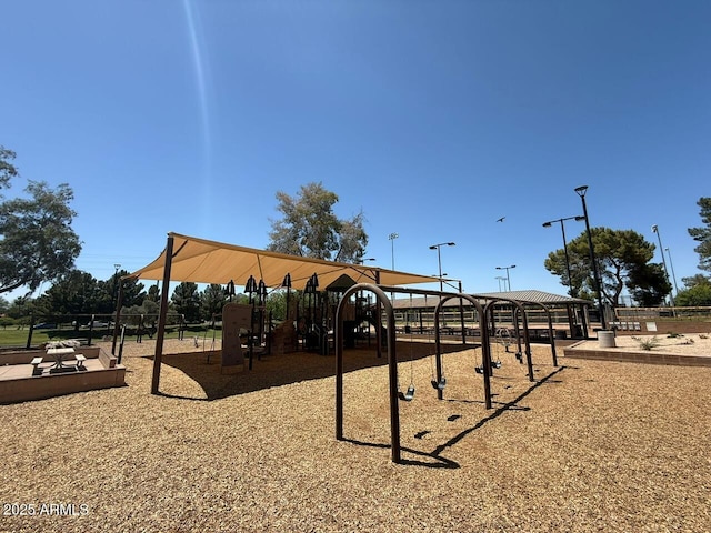 view of community play area