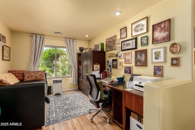 6031 N Milano Ct, Litchfield Park, AZ 85340 - office featuring wood finished floors and recessed lighting
