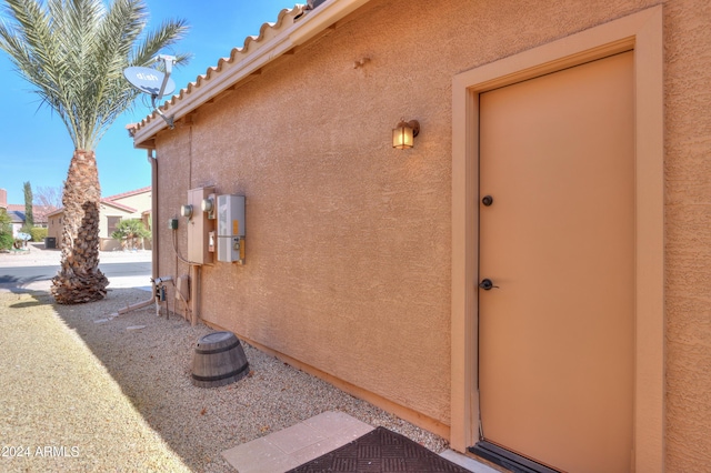 view of property entrance