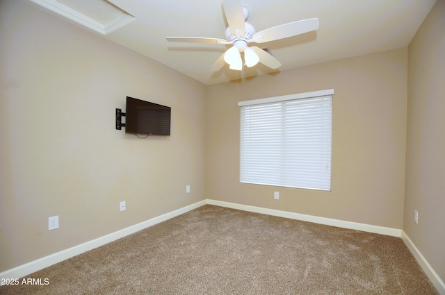 2150 W Alameda Rd Unit 1109, Phoenix, AZ 85085 - carpeted spare room with a ceiling fan and baseboards