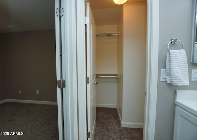 2150 W Alameda Rd Unit 1109, Phoenix, AZ 85085 - bathroom with baseboards and vanity