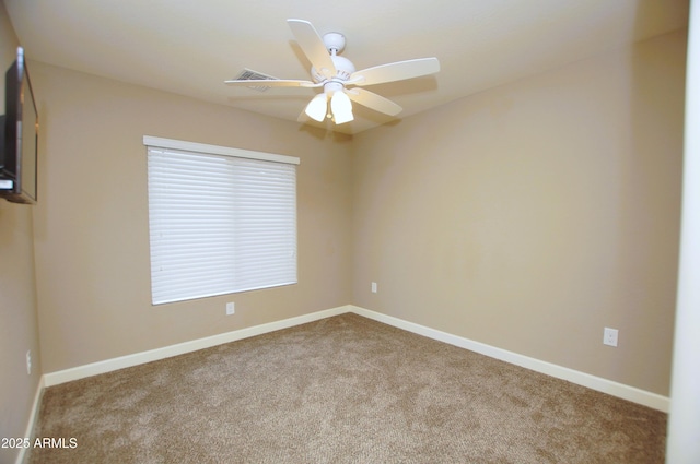 2150 W Alameda Rd Unit 1109, Phoenix, AZ 85085 - carpeted spare room with ceiling fan and baseboards