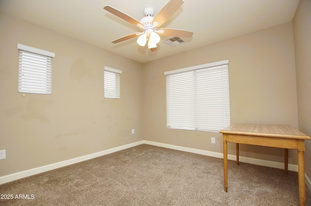 2150 W Alameda Rd Unit 1109, Phoenix, AZ 85085 - carpeted spare room with a ceiling fan and baseboards