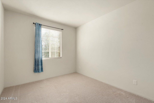 spare room with carpet