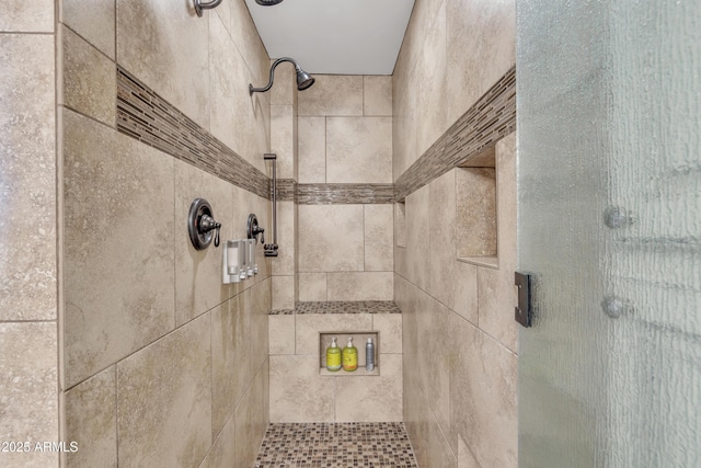 details with walk in shower