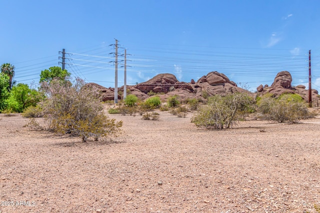 view of mountain feature