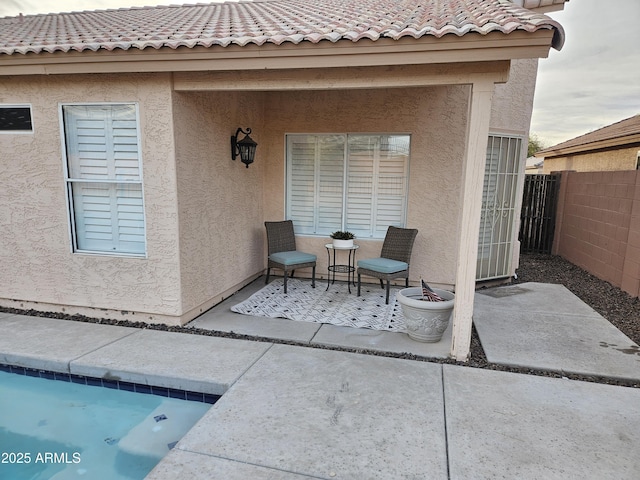 view of patio