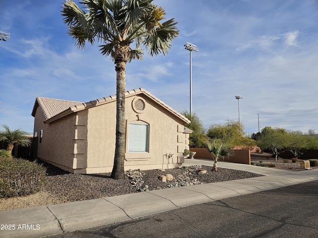 view of property exterior