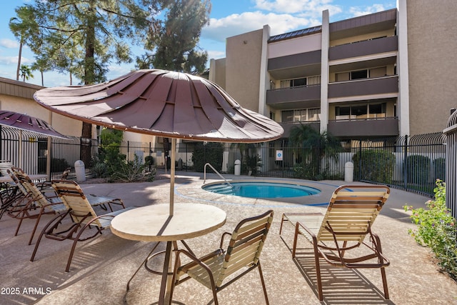 7625 E Camelback Rd Unit B226, Scottsdale, AZ 85251 - community pool with a patio area