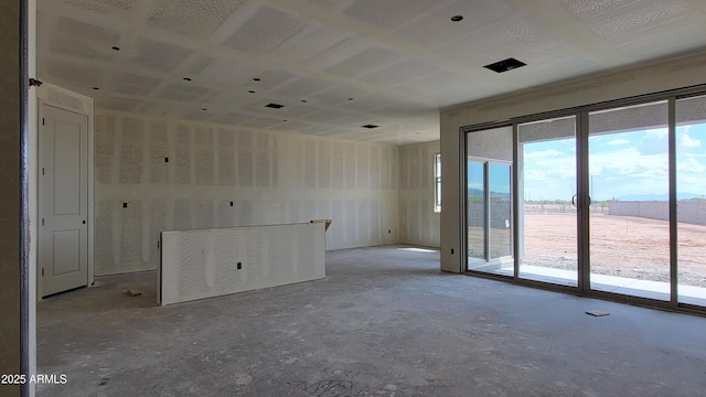 view of empty room