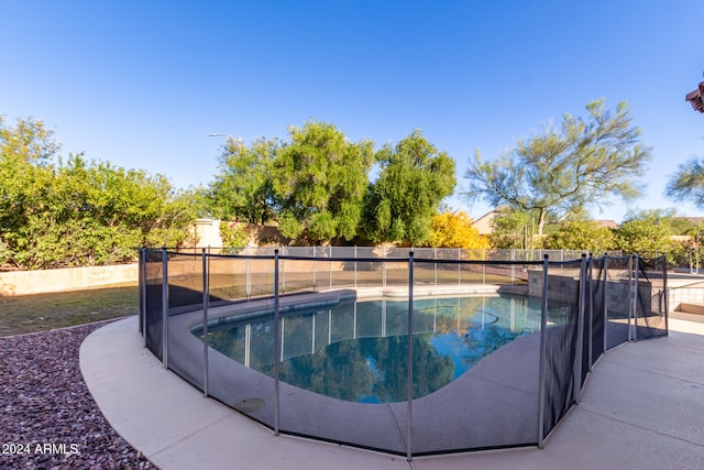 view of pool