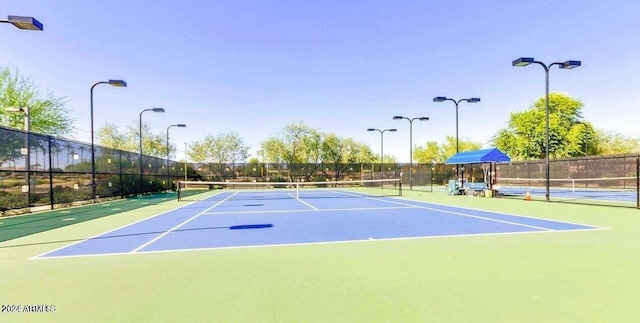 view of sport court with basketball court