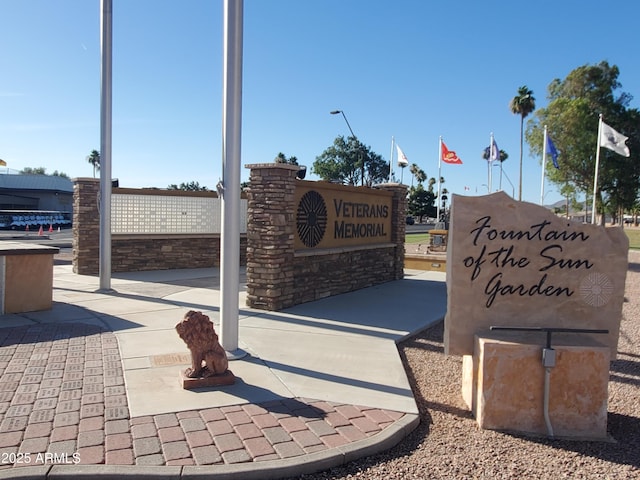922 S 80th St, Mesa, AZ 85208 - view of community sign