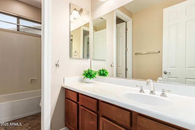 full bath with vanity