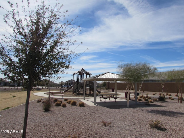 view of playground