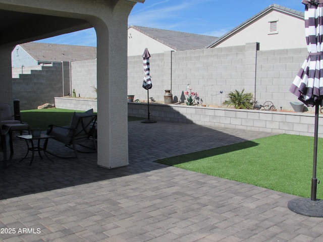 view of patio / terrace