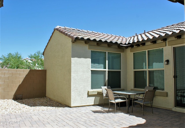 view of patio