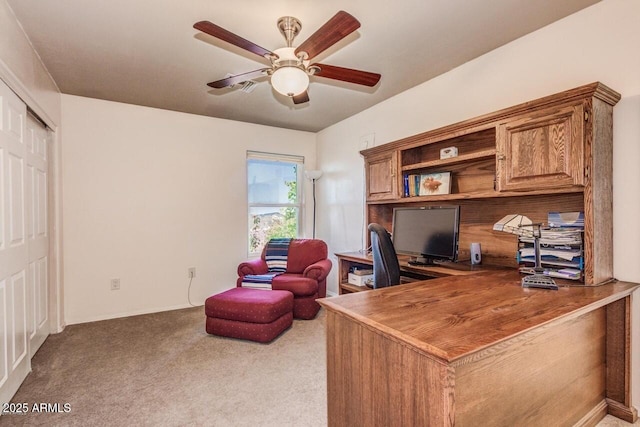 28648 N 165th Ave, Surprise, AZ 85387 - carpeted office space featuring a ceiling fan