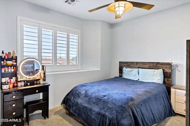 2758 N Sterling, Mesa, AZ 85207 - carpeted bedroom featuring a ceiling fan
