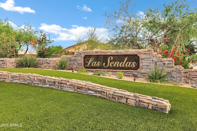 2758 N Sterling, Mesa, AZ 85207 - community / neighborhood sign with a yard