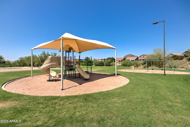 2758 N Sterling, Mesa, AZ 85207 - community playground featuring a lawn