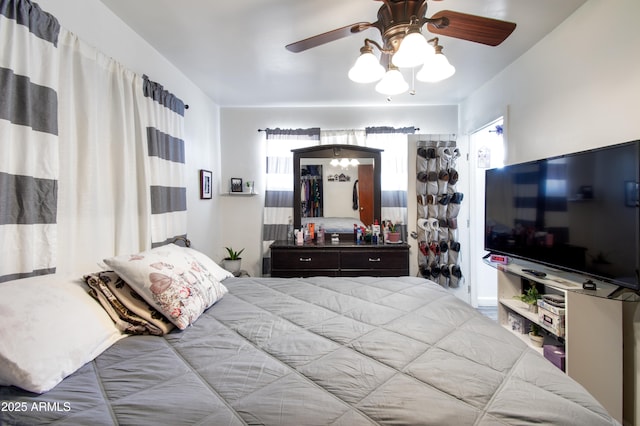 706 E Roosevelt Ave, Buckeye, AZ 85326 - bedroom featuring a ceiling fan