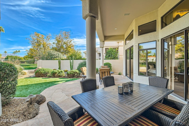 view of patio / terrace