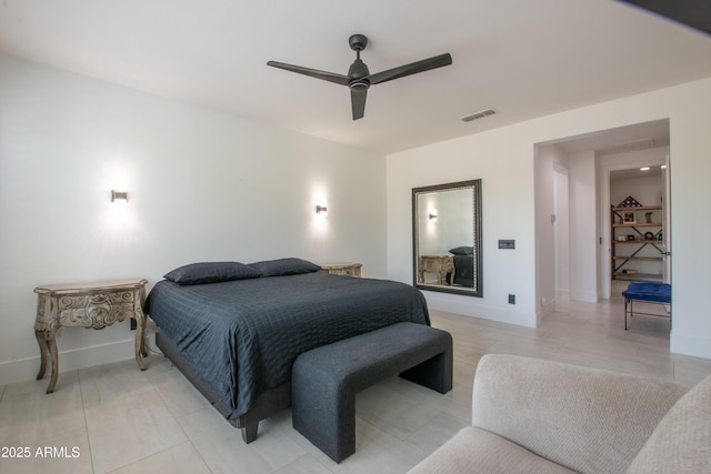 16772 W Cypress St, Goodyear, AZ 85395 - bedroom with a ceiling fan and baseboards