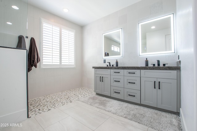 16772 W Cypress St, Goodyear, AZ 85395 - full bath with double vanity and tile patterned flooring