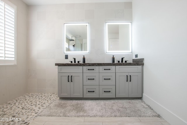 16772 W Cypress St, Goodyear, AZ 85395 - full bath featuring double vanity and tile patterned flooring