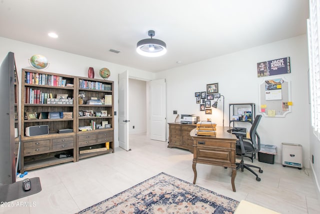 16772 W Cypress St, Goodyear, AZ 85395 - office area with baseboards and tile patterned floors