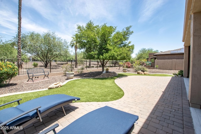 16772 W Cypress St, Goodyear, AZ 85395 - fenced backyard with a patio