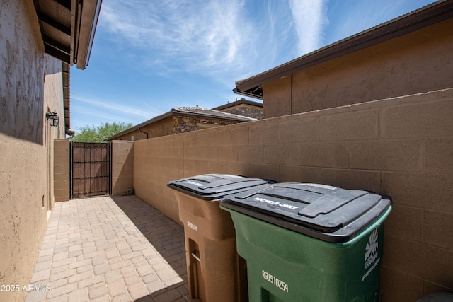 16772 W Cypress St, Goodyear, AZ 85395 - view of patio / terrace with a gate