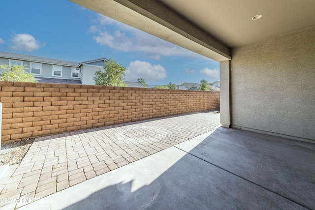 view of patio / terrace