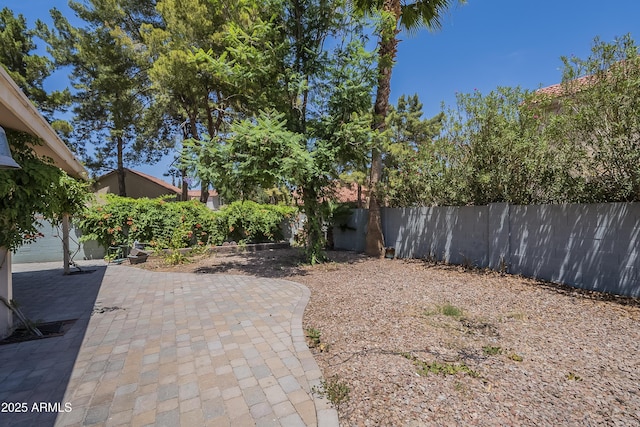 533 N Cobblestone St, Gilbert, AZ 85234 - fenced backyard featuring a patio area