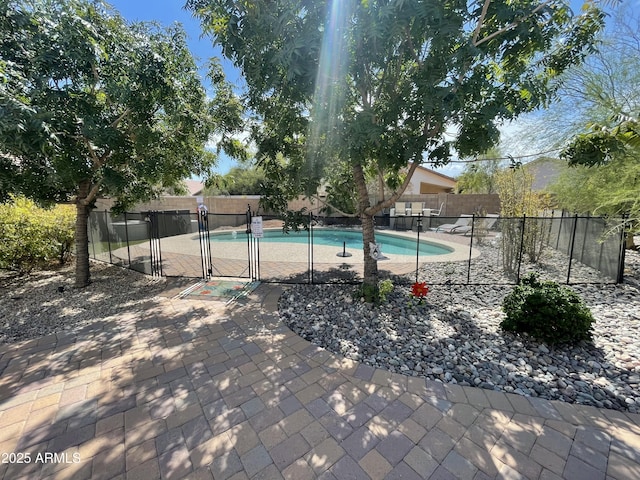 2934 S Woodruff Cir, Mesa, AZ 85212 - view of swimming pool with a patio area