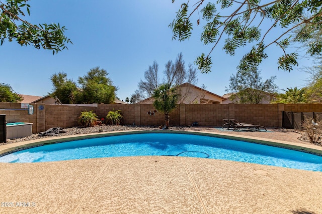 2934 S Woodruff Cir, Mesa, AZ 85212 - view of swimming pool with a fenced backyard and a patio