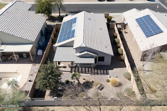 aerial view