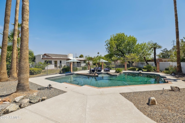 1452 E Gary St, Mesa, AZ 85203 - view of pool featuring a patio