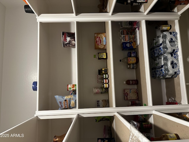 view of pantry