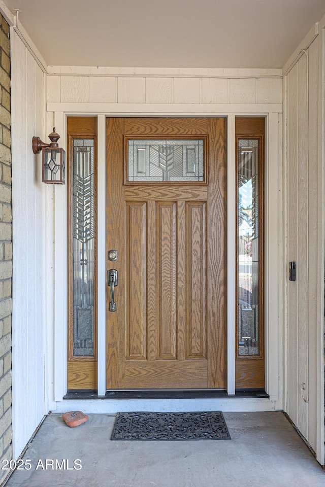 view of entrance to property