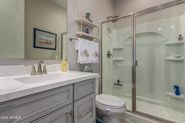 8741 N 185th Ave, Waddell, AZ 85355 - bathroom with a stall shower and vanity